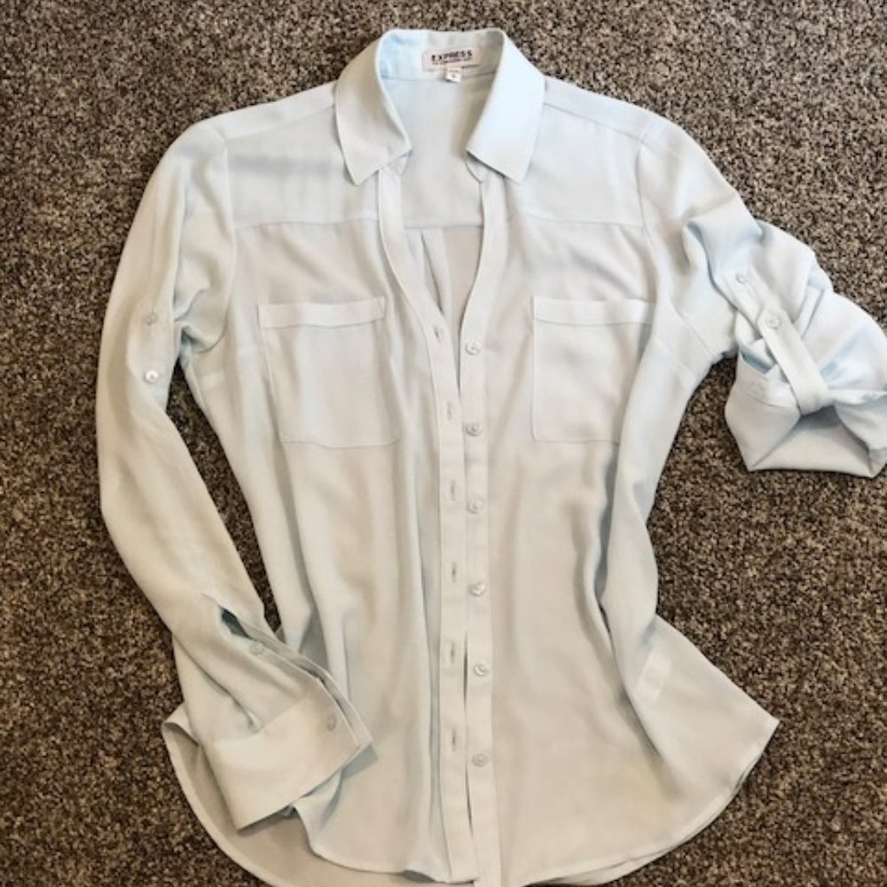 Sky Blue Express Portofino Blouse
